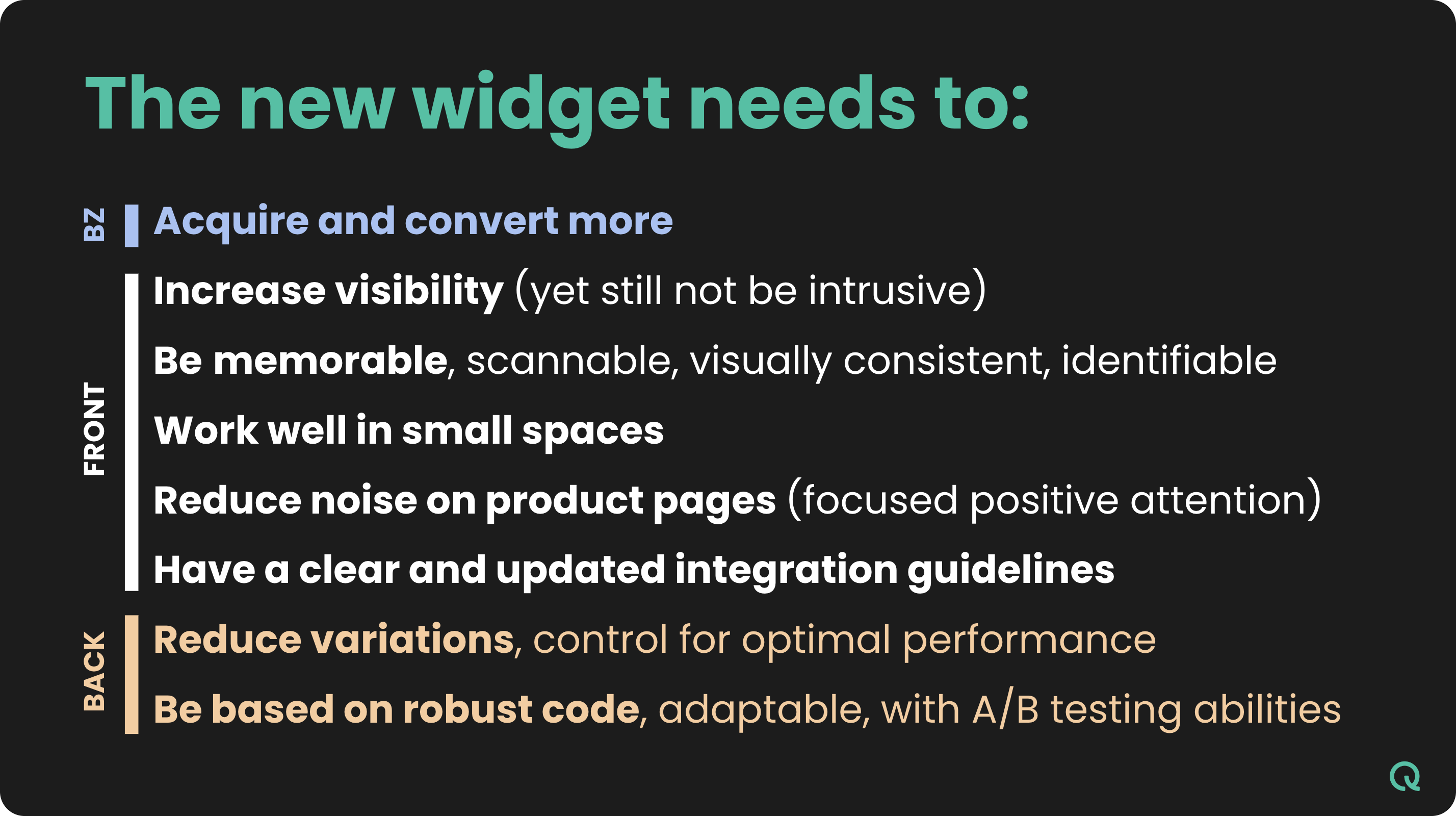 widget